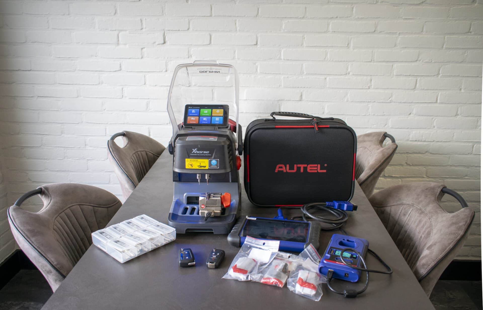 Autosleutels inleren